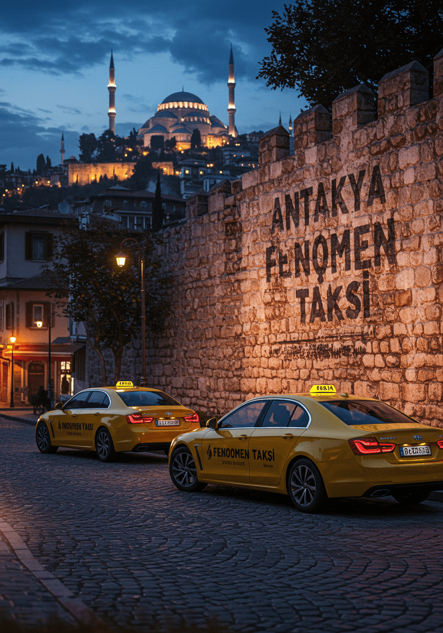 Şehirde bekleyen premium Antakya taksi